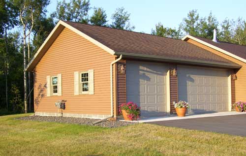 custom garage arrowhead minnesota