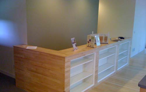 custom shelf